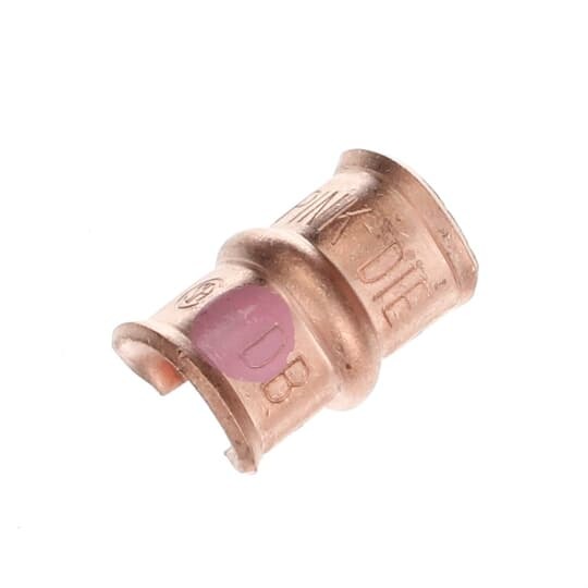 54730 Color-Keyed Standard C-Tap Compression Connector, C Shape, 1 Taps, 4 to 2 AWG Main/Run, 12 to 4 AWG Tap, Copper