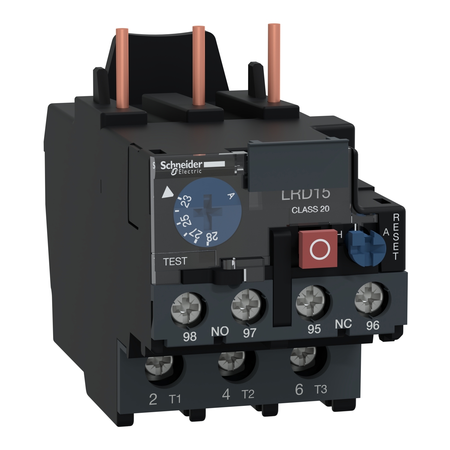 TeSys Deca thermal overload relays , 23...28A , class 20