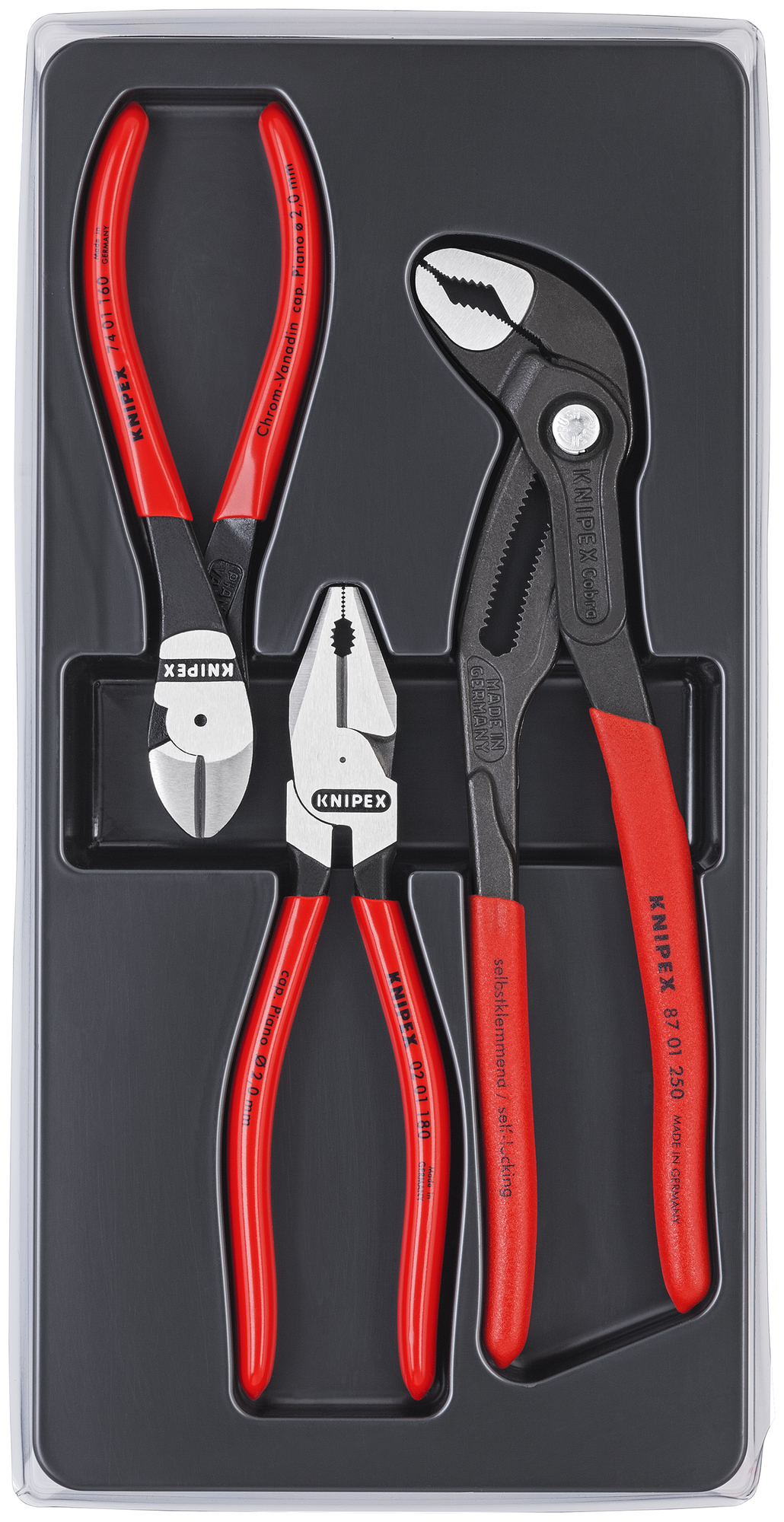 00 20 10 Plier Set, 3 Pieces