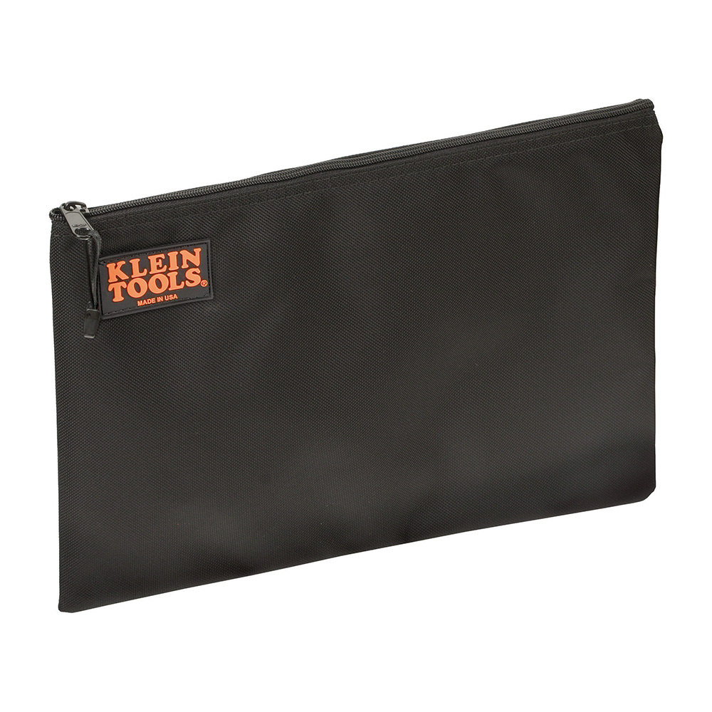 5236 Cordura Contractors Zipper Portfolio, Ballistic Nylon, Black