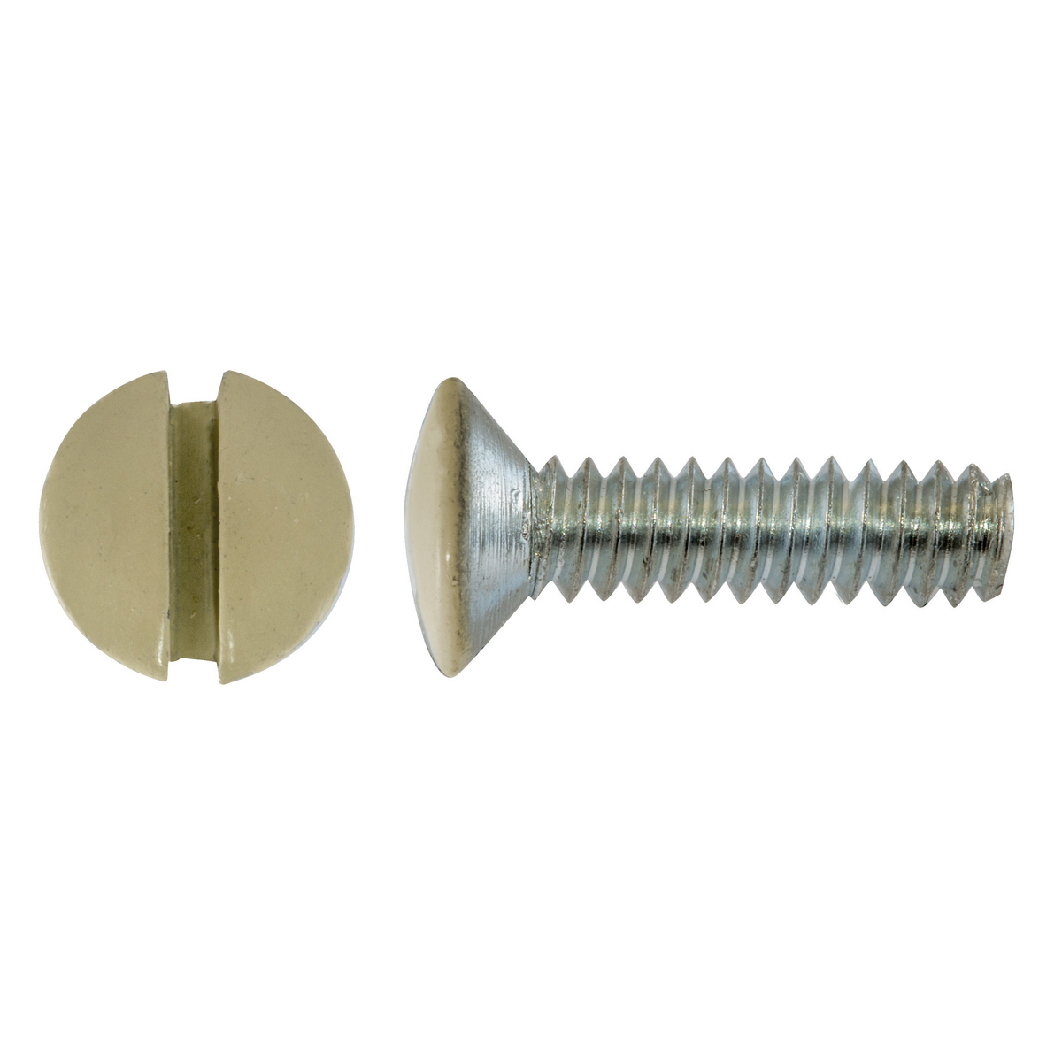 RA12IPK100 Replacement Standard Wallplate Screw, 6/32 x 1/2 in, For Use With Standard Wallplate, Steel