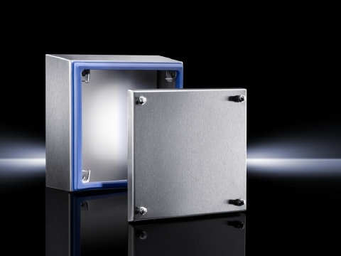 1670600 HD Series Hygienic Design Terminal Box, 6.8 in H x 6.8 in W x 3.1 in D, NEMA 13/3R/4X NEMA Rating, 304 Stainless Steel