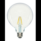 LED Filament, Designation: 4.5W Filament LED G40 Globe - 360' Beam Spread - Medium Base - 2700K - 120V