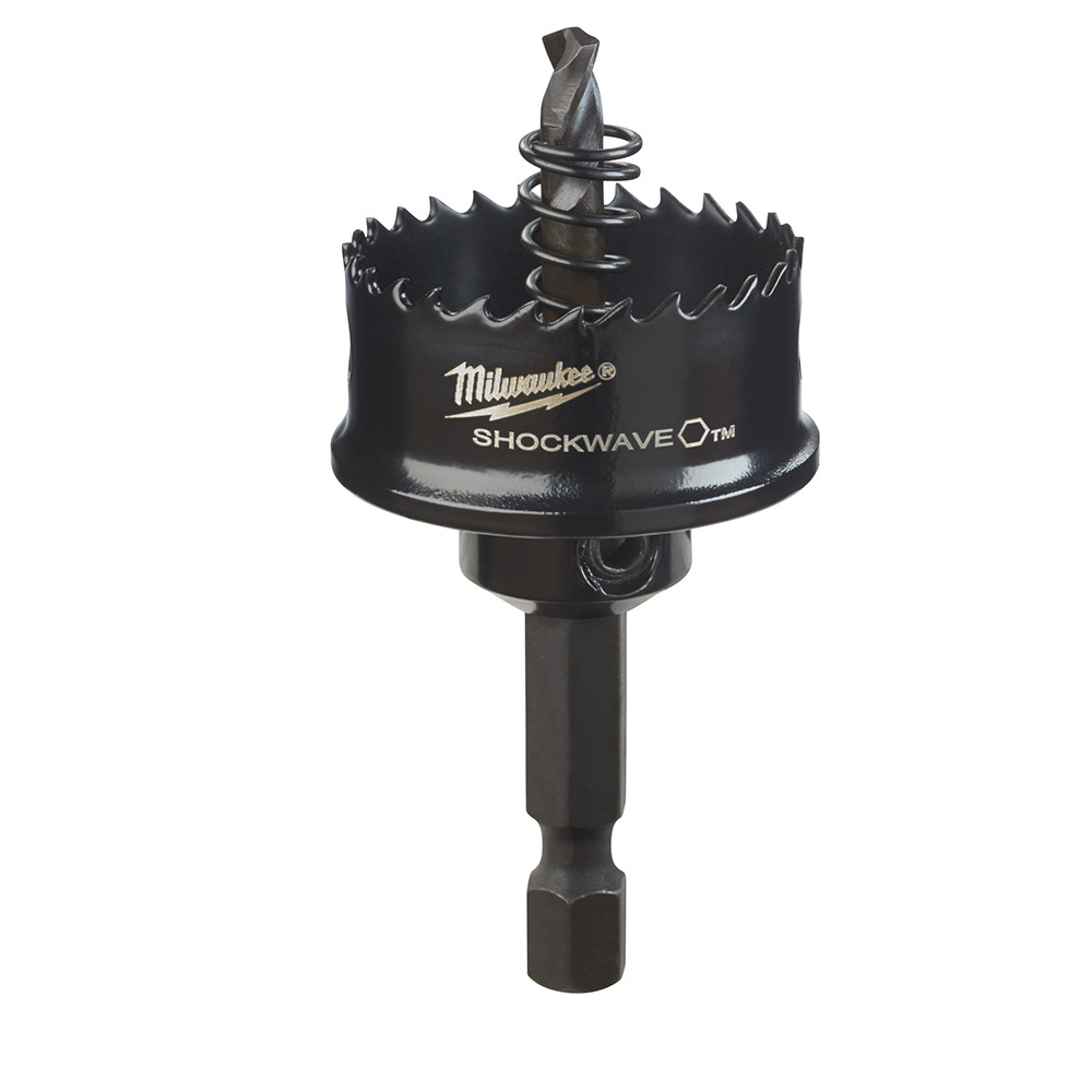 49-56-9820 Shockwave Straight Pitch Thinwall Hole Saw, 1-1/8 in Dia, 1/8 in D Cutting, HSS Cutting Edge