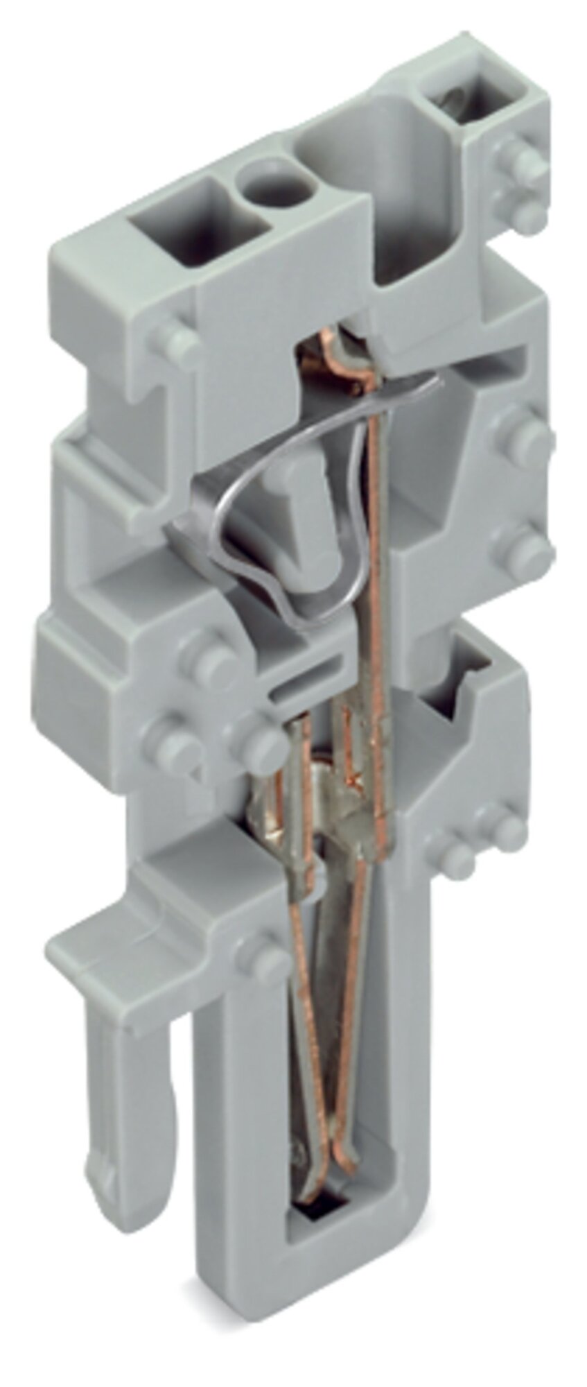 769-503 769 Modular End Module, 500 V, 32 A, 28 to 12 AWG Wire, 1 Poles, DIN Rail Mounting