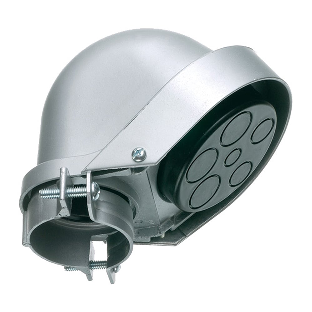 140 Clamp-On Service Entrance Cap, 1/2 in, (4) 0.3 in Hole, For Use With EMT/IMC/Rigid Conduit, Aluminum