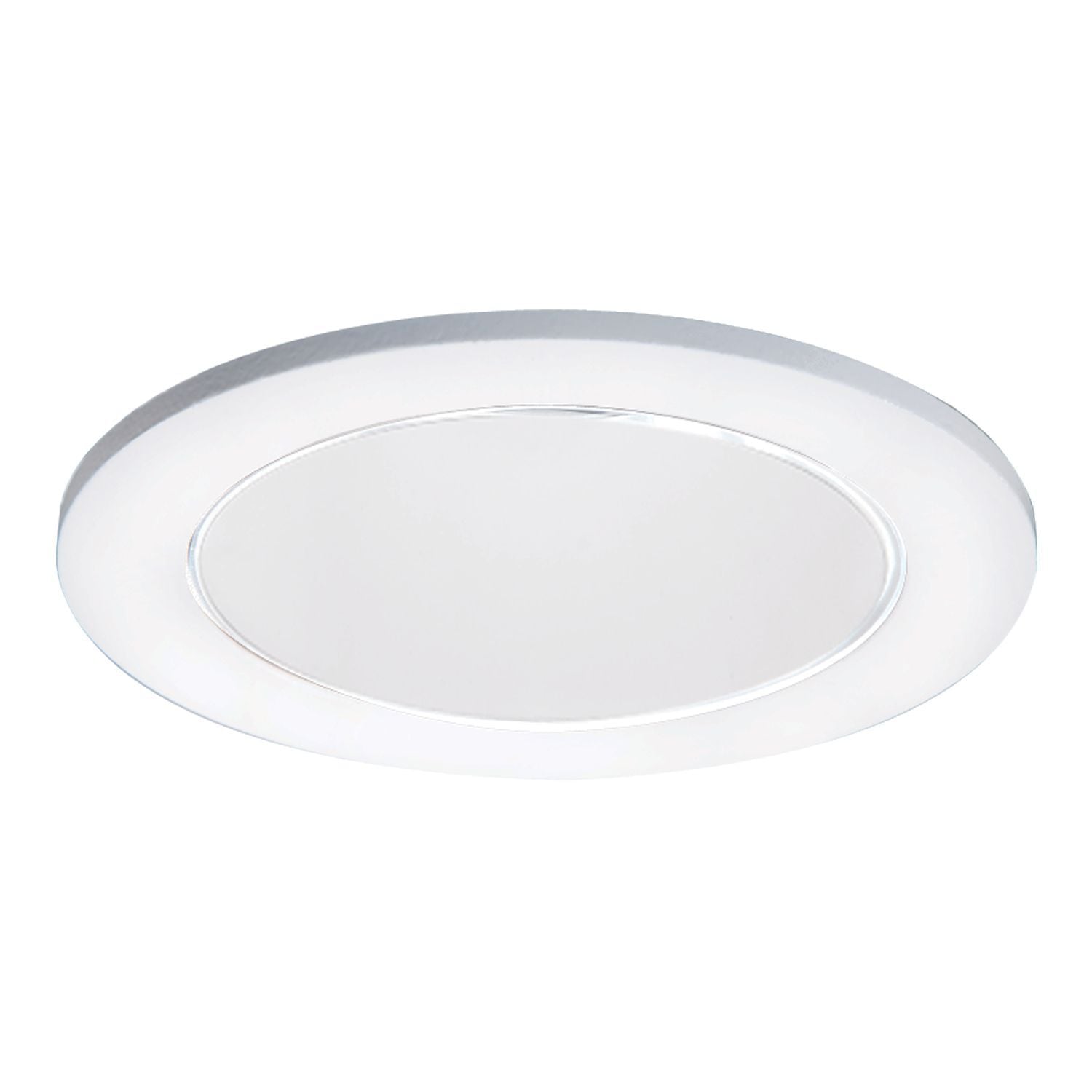 3004WHW Halo Air-Tite Adjustable Circle Low Voltage New Construction Lighting Trim, 3 in ID x 4-1/4 in OD, Incandescent Lamp, For Use With Halo H36LVICAT, H36LVTAT, H36LVRTAT and H38LVICAT Housing, Aluminum