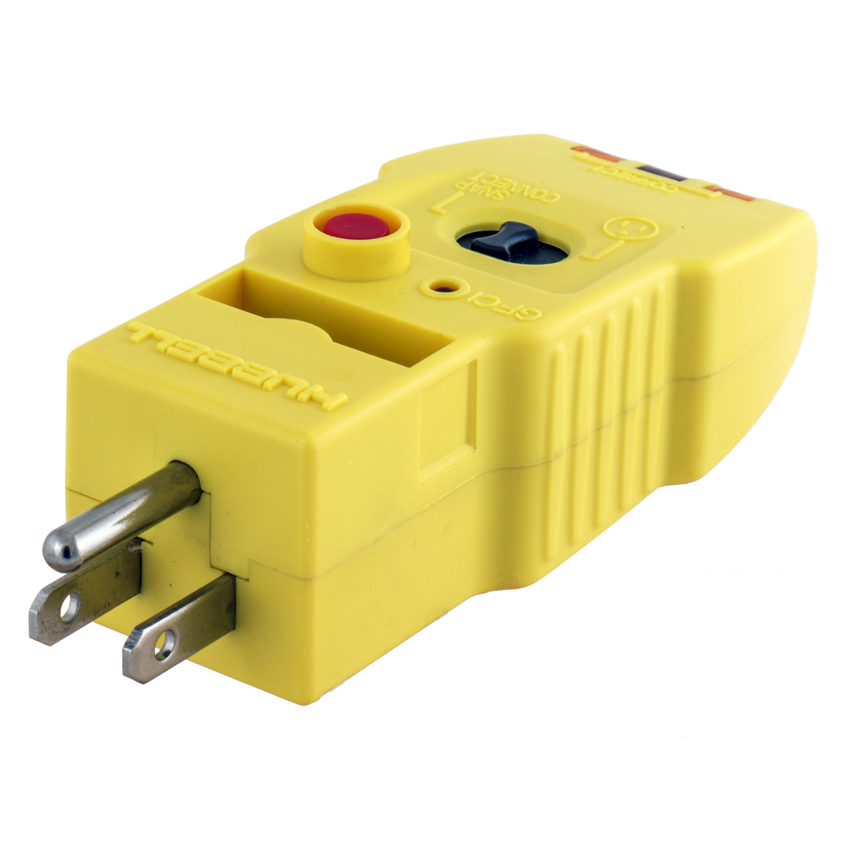SNAPCTG 1-Phase 2-Pole 3-Wire 3-in-1 Standard Sized Receptacle Wiring Tester With GFCI Test Button, 125 V, 15/20 A Load