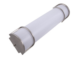 65574 VNTLGT Single Voltage Vanity Light, 120 V AC, White Housing