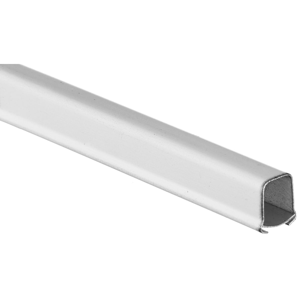 HBL75010W Standard Metallic Raceway Base and Cover, 10 ft L x 0.76 in W x 0.85 in H, Rolled Steel