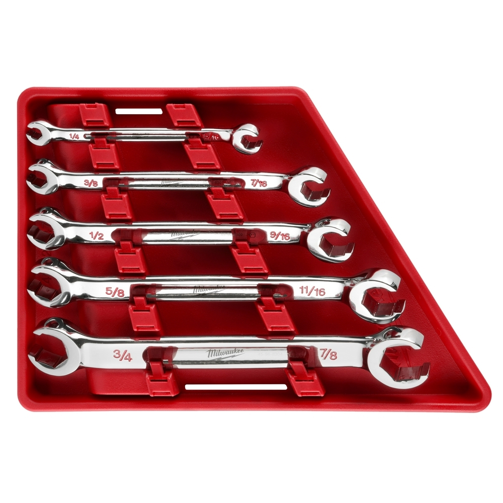 48-22-9470 48-22 Wrench, Chrome, 6 Points, 5 Pieces in Set