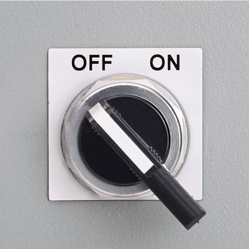 C240X240APT-30 Pan-Code Keyhole Raised Panel Pushbutton Label, 2.4 in L x 2.4 in W, White, GMH3-W Polyester Film