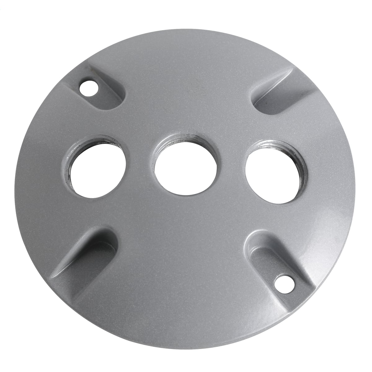 LV330S Weatherproof Lamp Holder Cover, 5 in Dia, Die Cast Metal