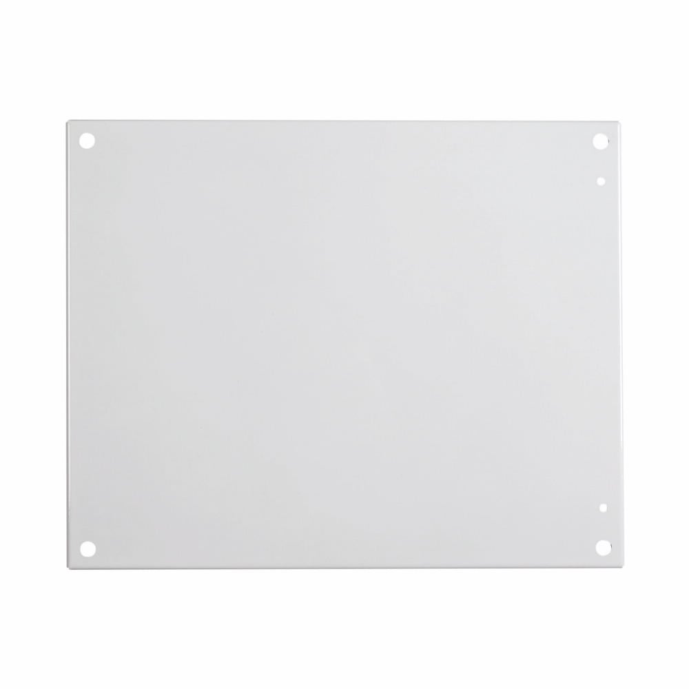 AW1816P Flat Enclosure Back Panel, 14.88 in W x 16.88 in H, Steel, White