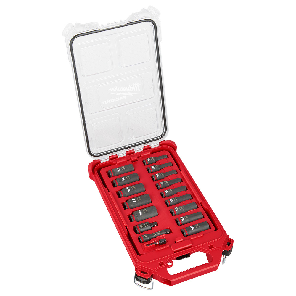49-66-6800 49-66 Socket Packout Set, 6 Points, 17 Pieces