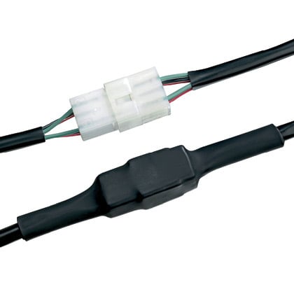 HSTT4A31-48-Q Damp-Shrink VW-1 Adhesive Lined Cross Linked Flame-Retardant Heat Shrink Tubing, 0.315 in ID Expanded, 0.079 in ID Recovered, 0.043 in THK Wall Recovered, 4 ft L, Polyolefin, Black