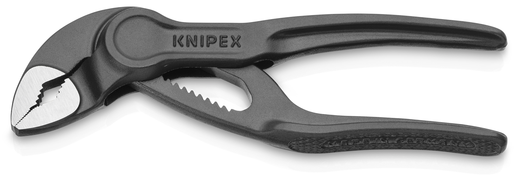 Cobra XS Water Pump Pliers, 4 in., Bare Handles, Embossed