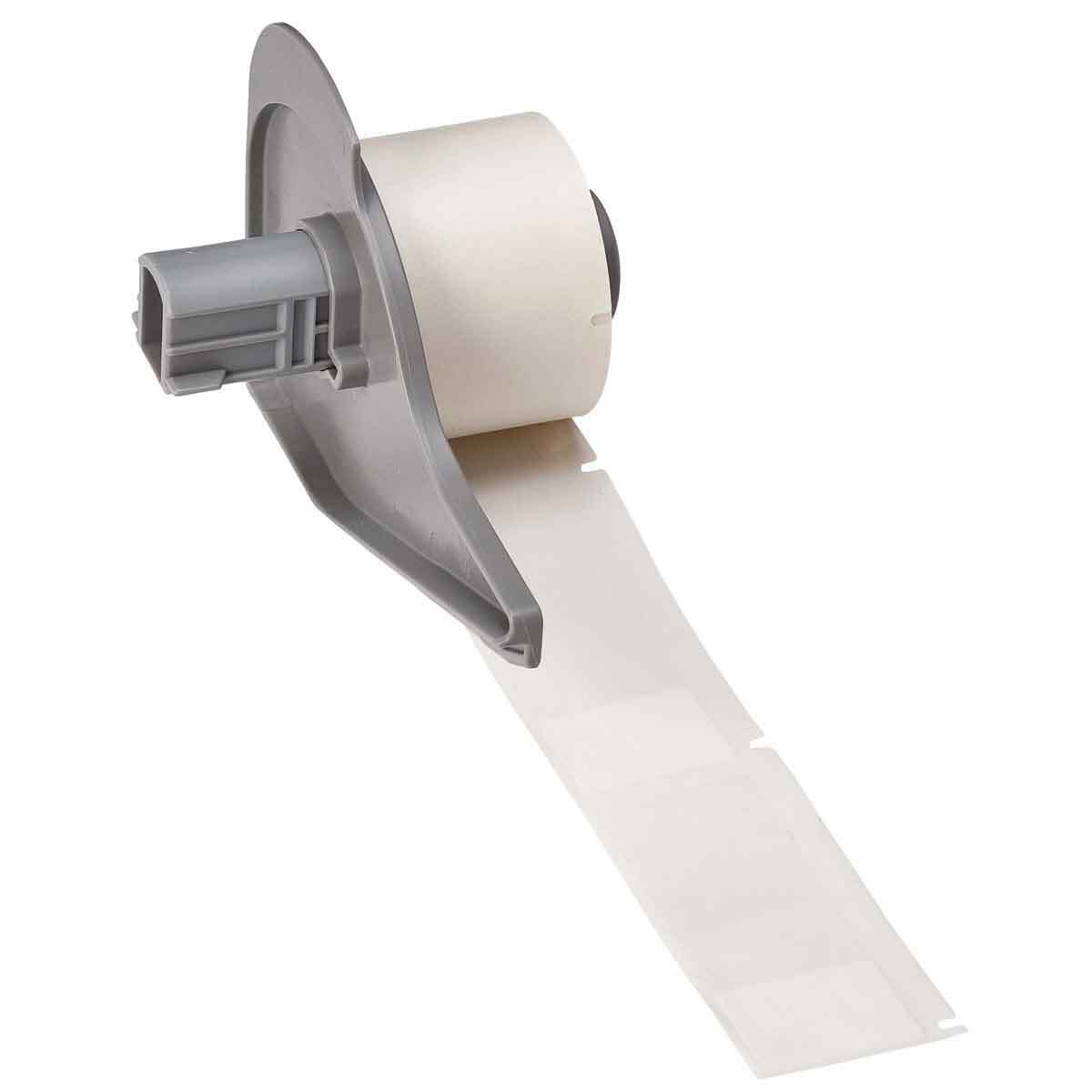 M7-21-427 Self-Laminating Wire and Cable Label, White/Clear, Vinyl