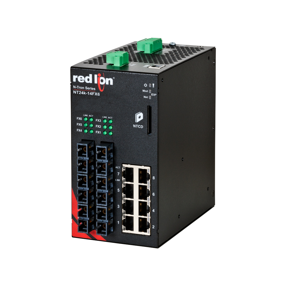 NT24k-14FXE6 Managed Gigabit Ethernet Switch, SC 40km