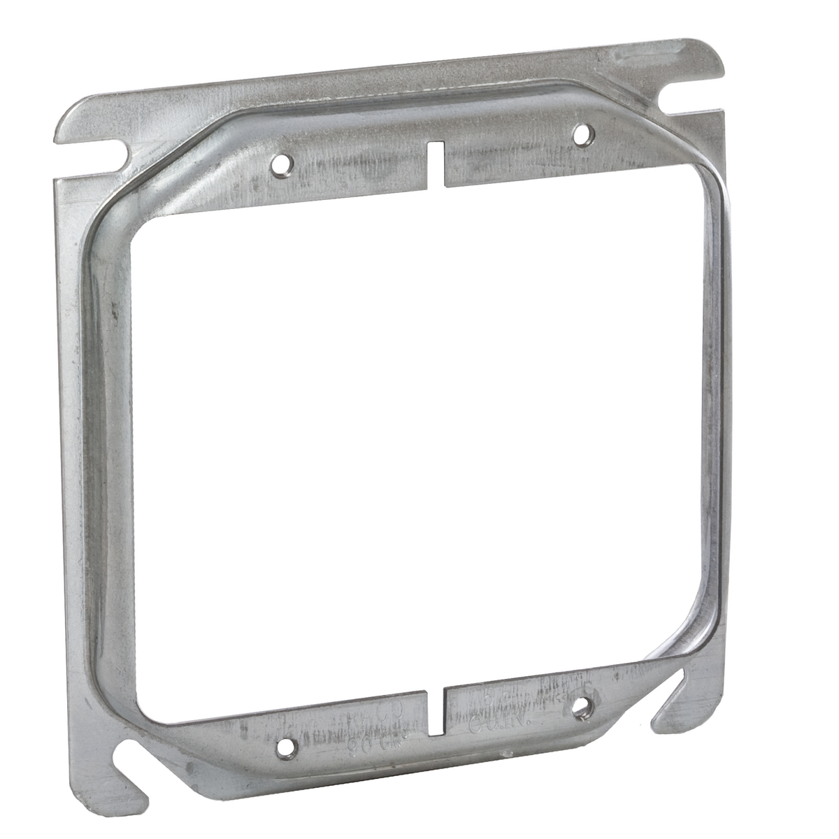 778 Elite Fabricated Pre-Wired Standard Box Cover, 4 in L x 4 in W, Receptacle/Switch Cover, Steel