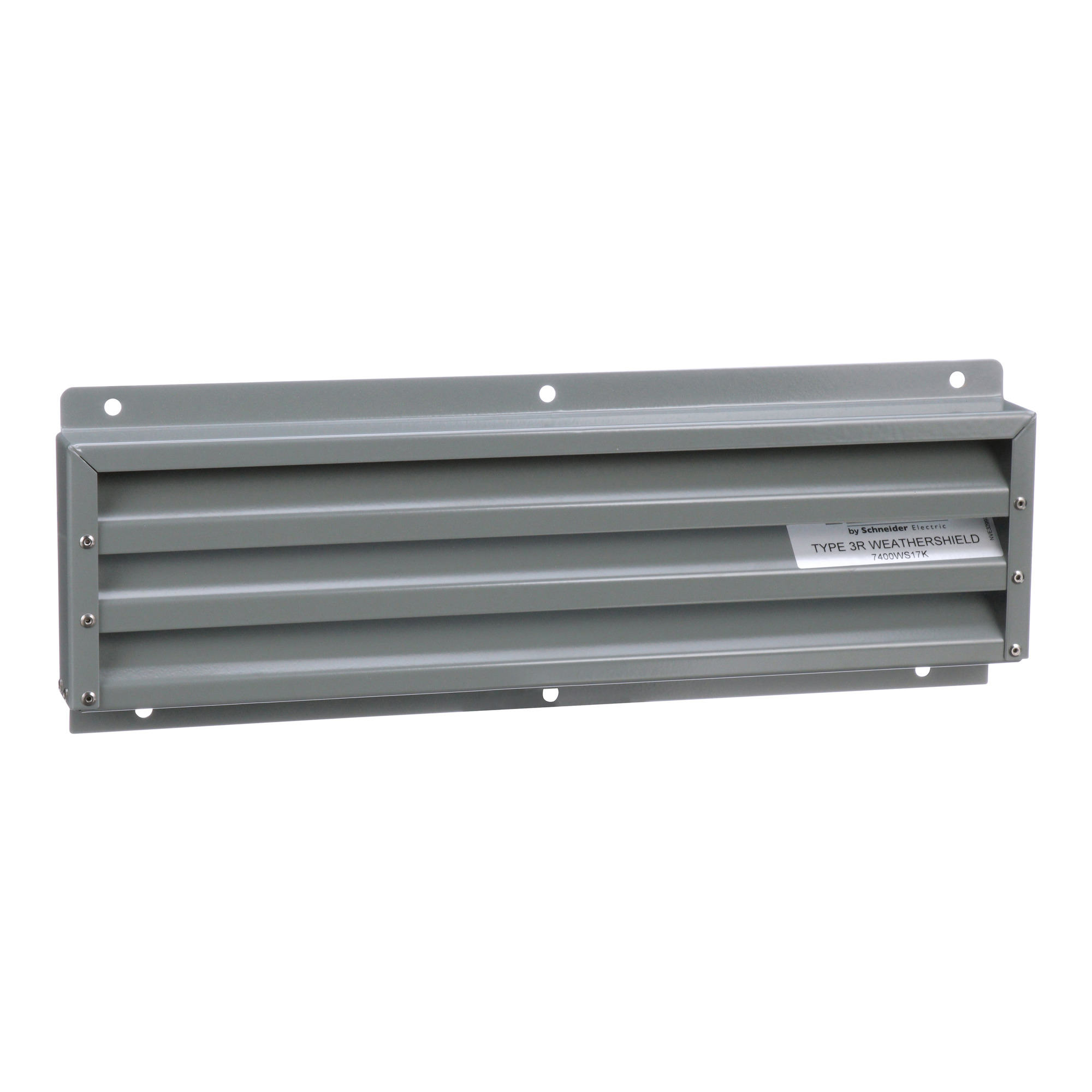 7400WS17K Transformer Weathershield Kit, For Use With 17K to NEMA 3R Conversion Enclosure Style EX Low Voltage Distribution Transformer, Steel, Gray