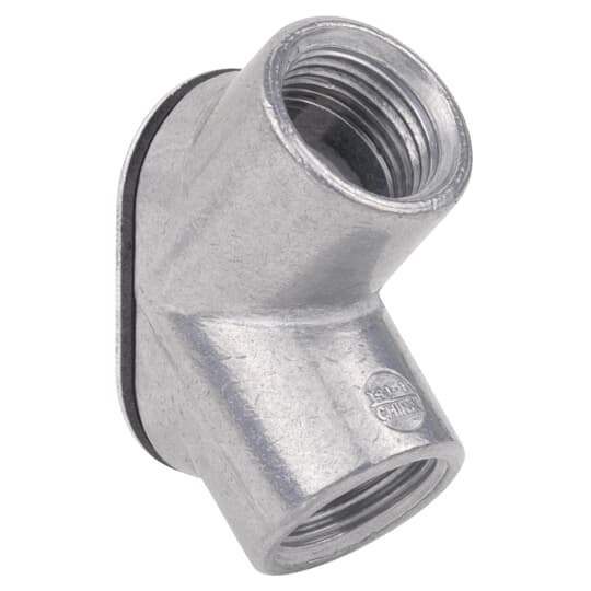 LG1412-1 Steel City Pulling Elbow, 3/4 in Trade, Die Cast Zinc