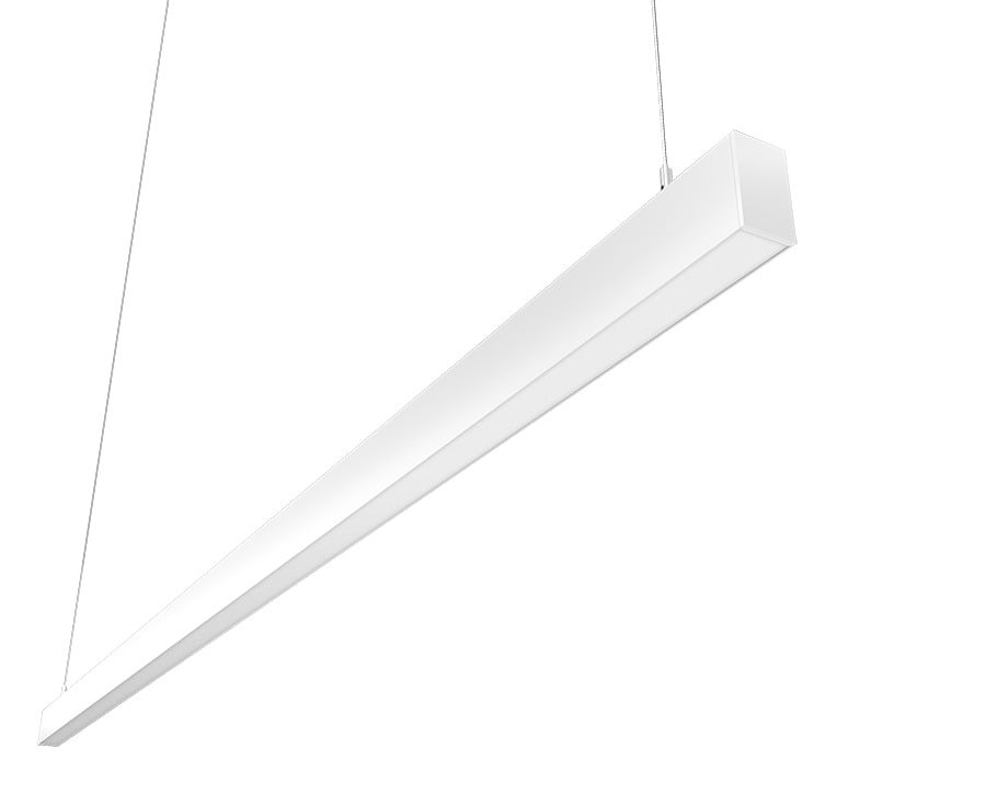 BOA8PW BOA Architectural Indoor Pendant Fixture, 19.8 to 76.7 W Fixture, 120, 208, 240, 277 V, White Housing