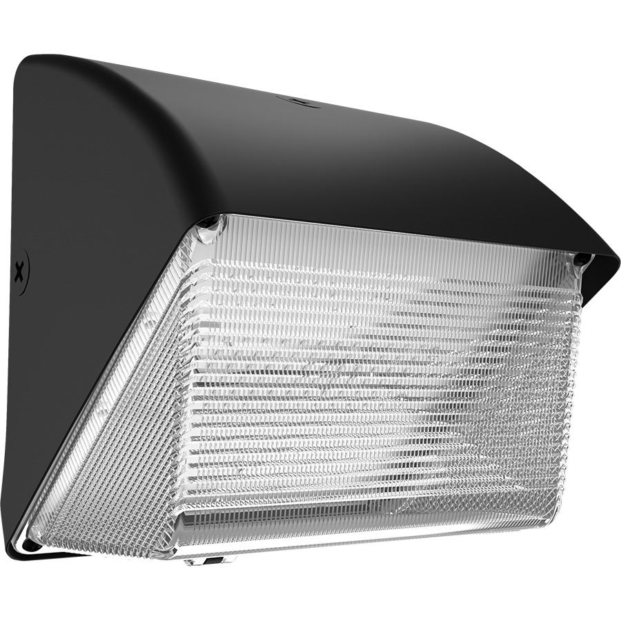 WP1LED39L-730U LPACK Wallpack, LED Lamp, 26.4 W Fixture, 120 to 277 V AC, Bronze Housing