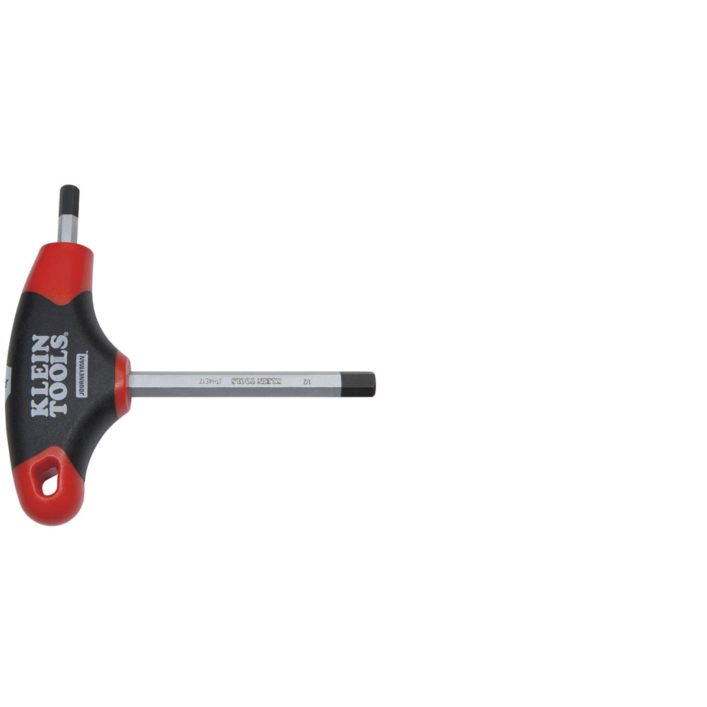 JTH4E17 Journeyman Ball End Hex Key, 1/2 in Hex, T-Handle Handle