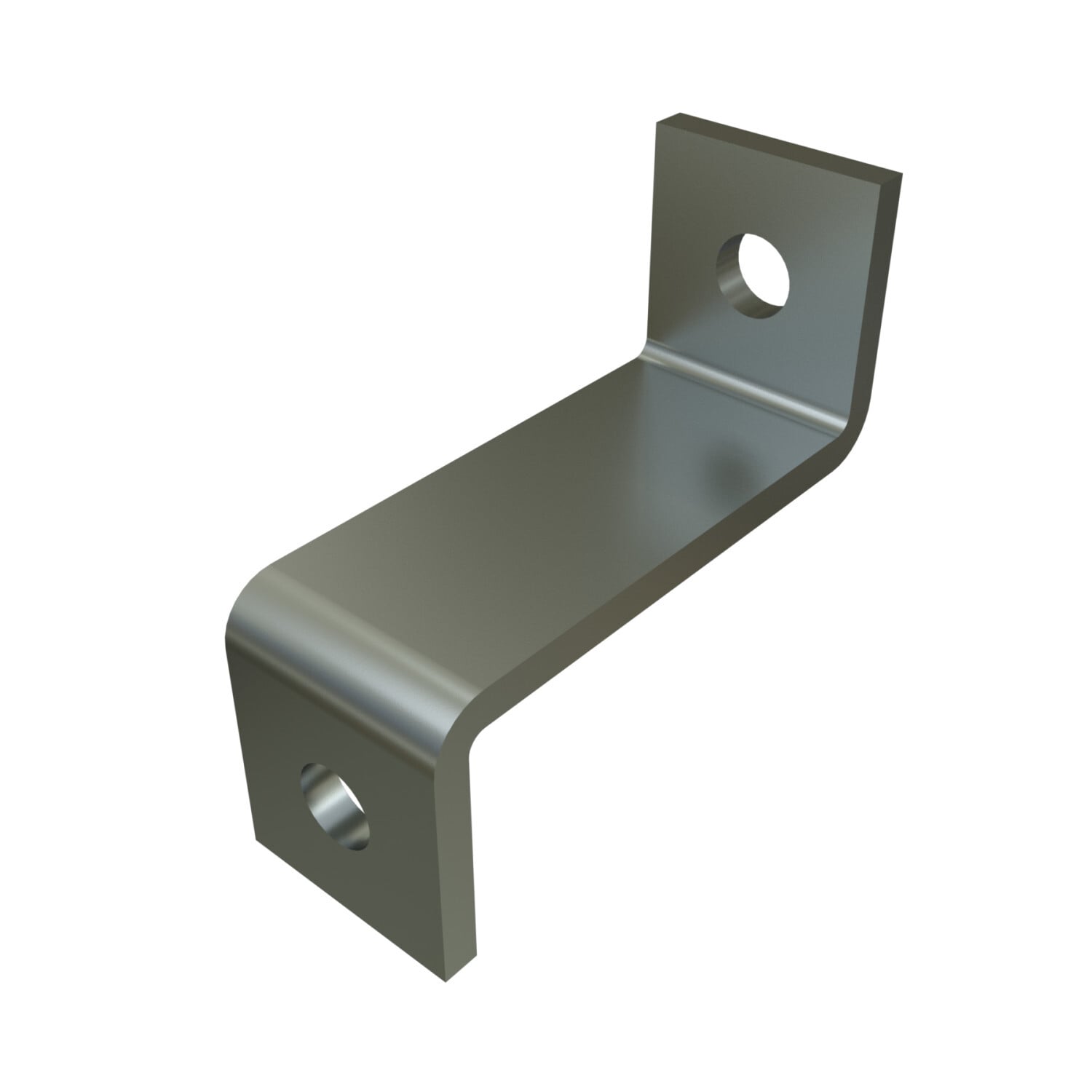 P1479A-EG Channel Z-Shaped Fitting, 2 Holes, 4 in L x 1-5/8 in W, For Use With 1-5/8 in W Series Channel, HRPO Steel