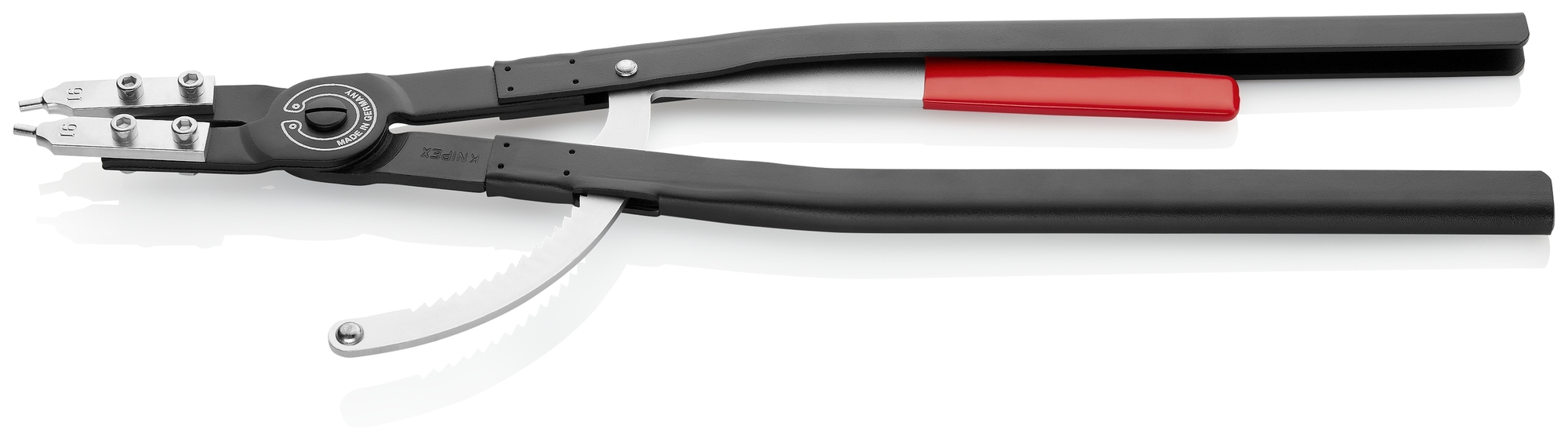 Internal Snap Ring Pliers-Large, 22 3/4 in., Bare handles, 11/64 in. Tips