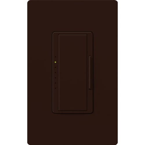 RRD-10D-BR Maestro RF Dimmer for RA2 Select/RA3 Systems, 1000W Incandescent/Halogen, 800W MLV, 1 Pole/Multi-Location, 120V, Brown