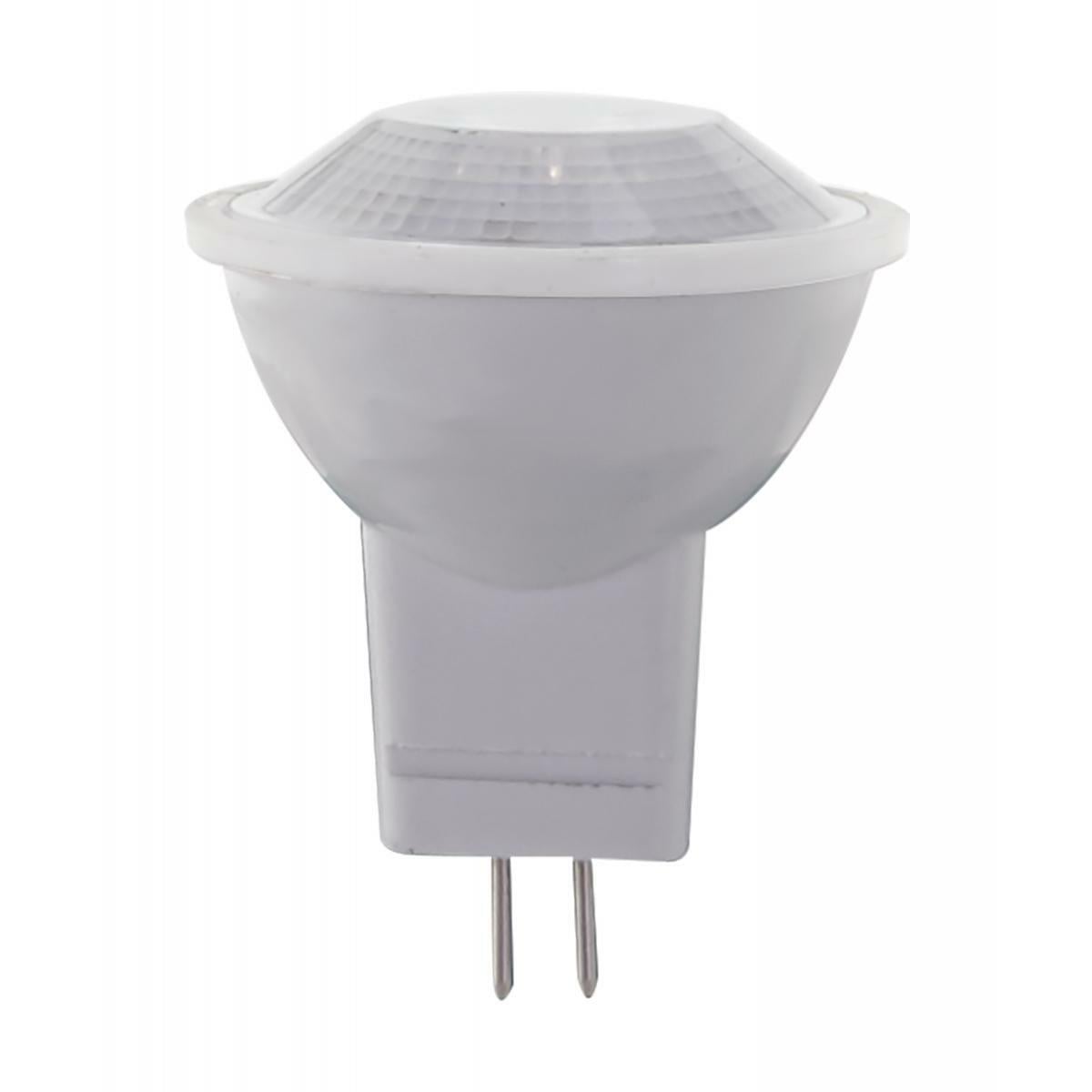 S21741 Non-Dimmable LED Lamp, 2 W, 20 W Incandescent Equivalent, GU4 Lamp, MR11 Shape, 100 Lumens