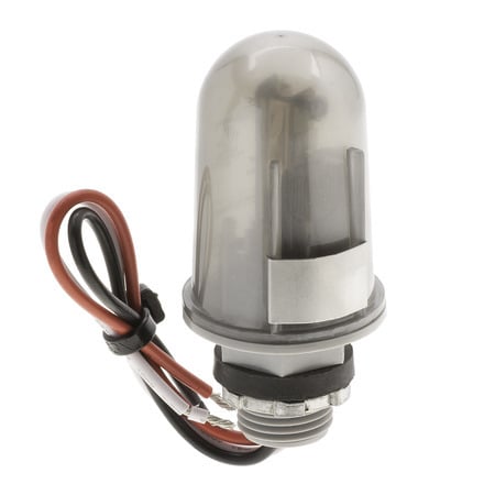 2000-2 Tork 2000 Stem Fixed Position Photocontrol With Weatherproof Sealant, 208 to 277 V AC, 3470 to 4620 W Tungsten, 2080 to 2770 VA Ballast, Surface Mount, Lexan