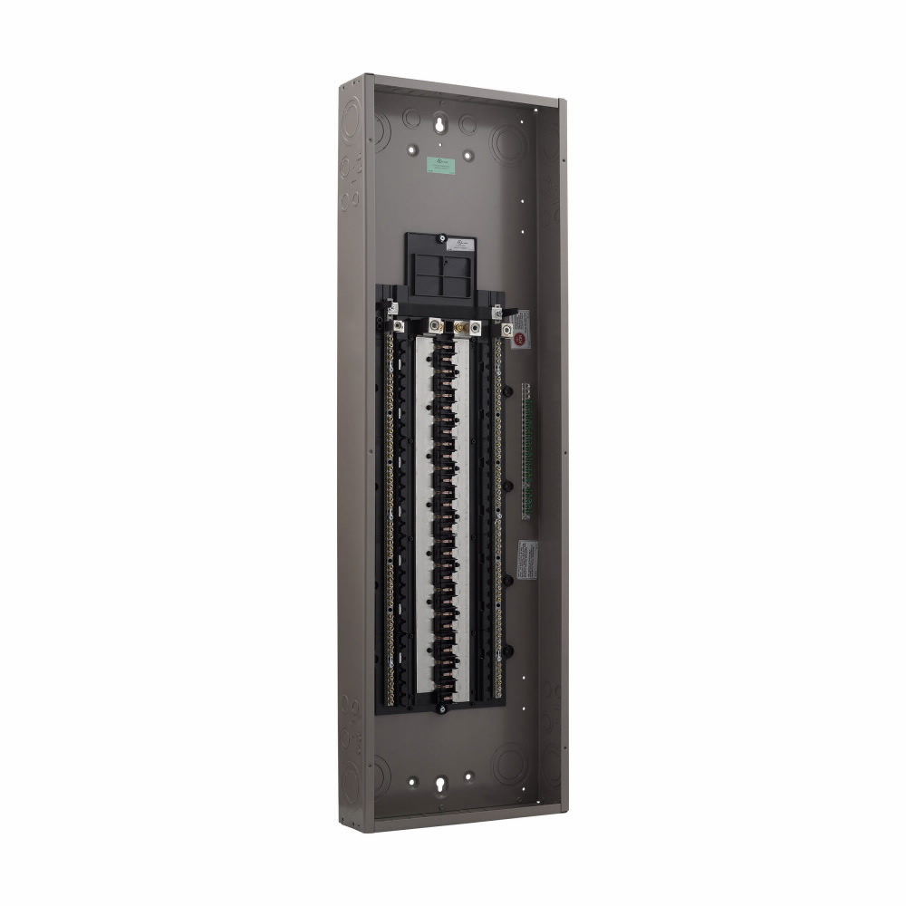CHP60E225X9 1-Phase Insulated/Bondable Split Convertible Neutral Load Center, 120/240 V AC, 225 A, 120 Poles, 25 kA Interrupt
