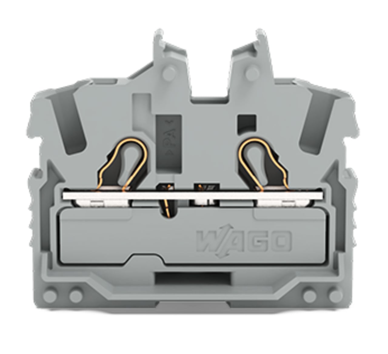 2052-301 2-Conductor Miniature Through Terminal Block, 800 V, 24 A, 22 to 12 AWG Wire, 1 Poles, Surface Mount