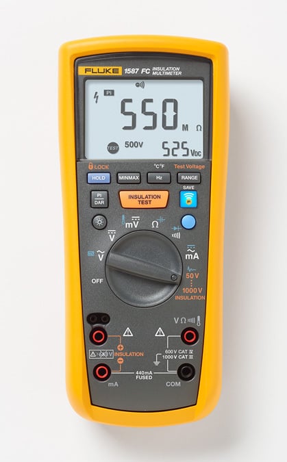 FLUKE-1587-FC Insulation Tester Multimeter
