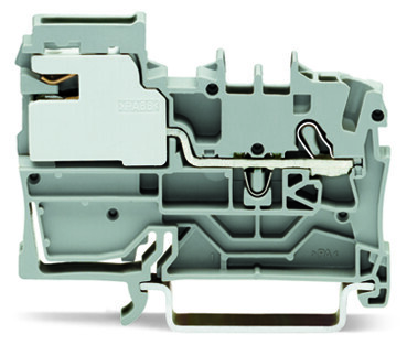 2002-7111 Operating Tool Disconnect Terminal Block, 250 V, 24 A, 22 to 12 AWG Wire, 1 Poles, DIN Rail Mount