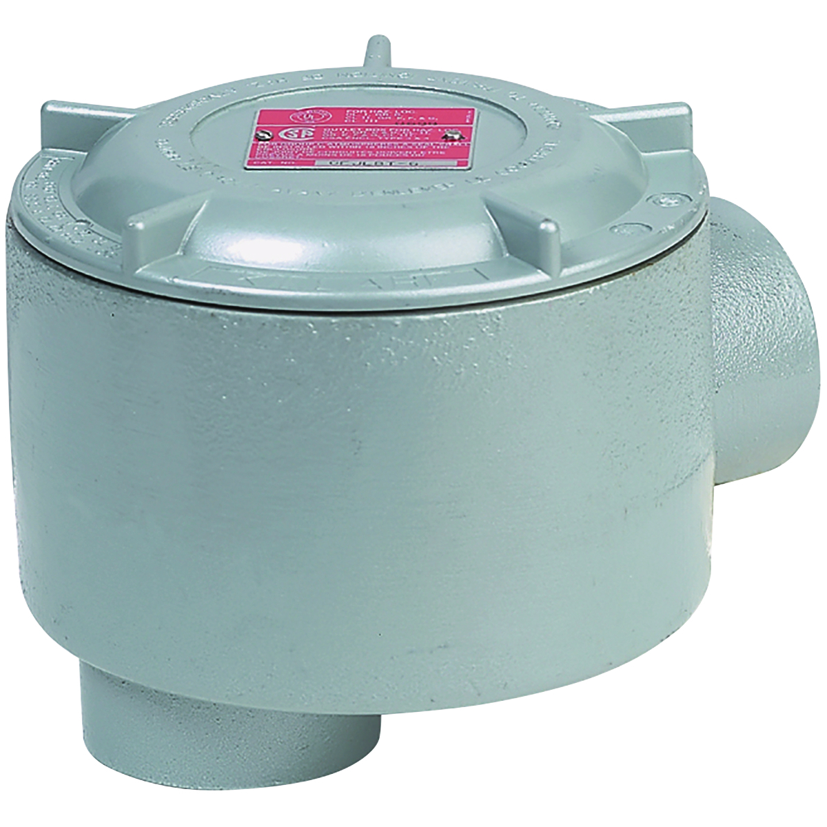 GECLBT-1M GE Series Type LB Conduit Outlet Box, 1/2 in, 2-11/16 in Cover Opening, 19 cu-in Capacity, Powder Epoxy Painted