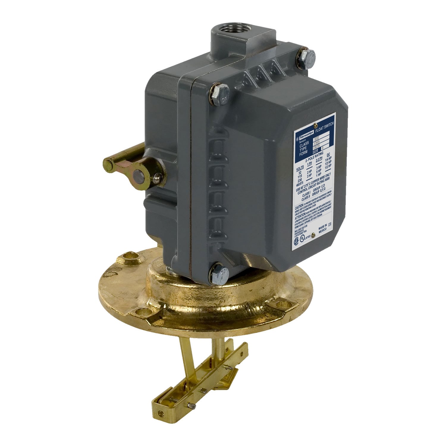 9037EW13 2-Pole Type E Float Switch, 575 V AC