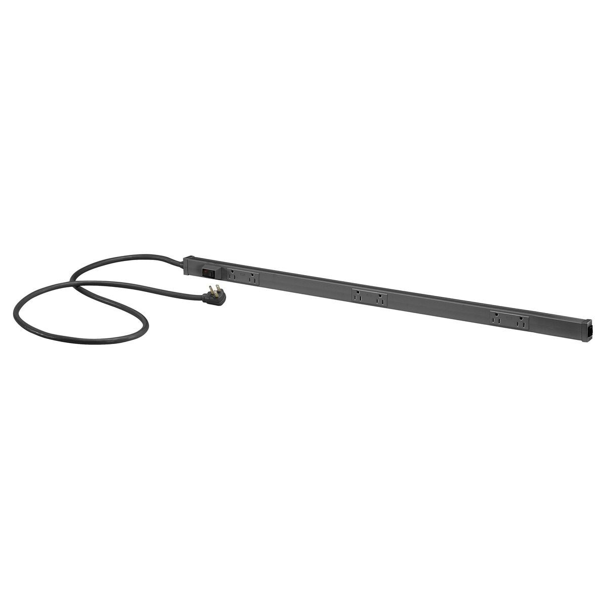 PT153112PBK 1-Circuit Portable Non-Metallic Raceway With 6 ft Power Cord, 3 ft L x 3 in W x 2 in H, PVC