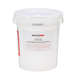 SUPPLY-049 RecyclePak Recycling Pail, 5 gal, 10.5 in Bottom x 11.45 in Top Dia