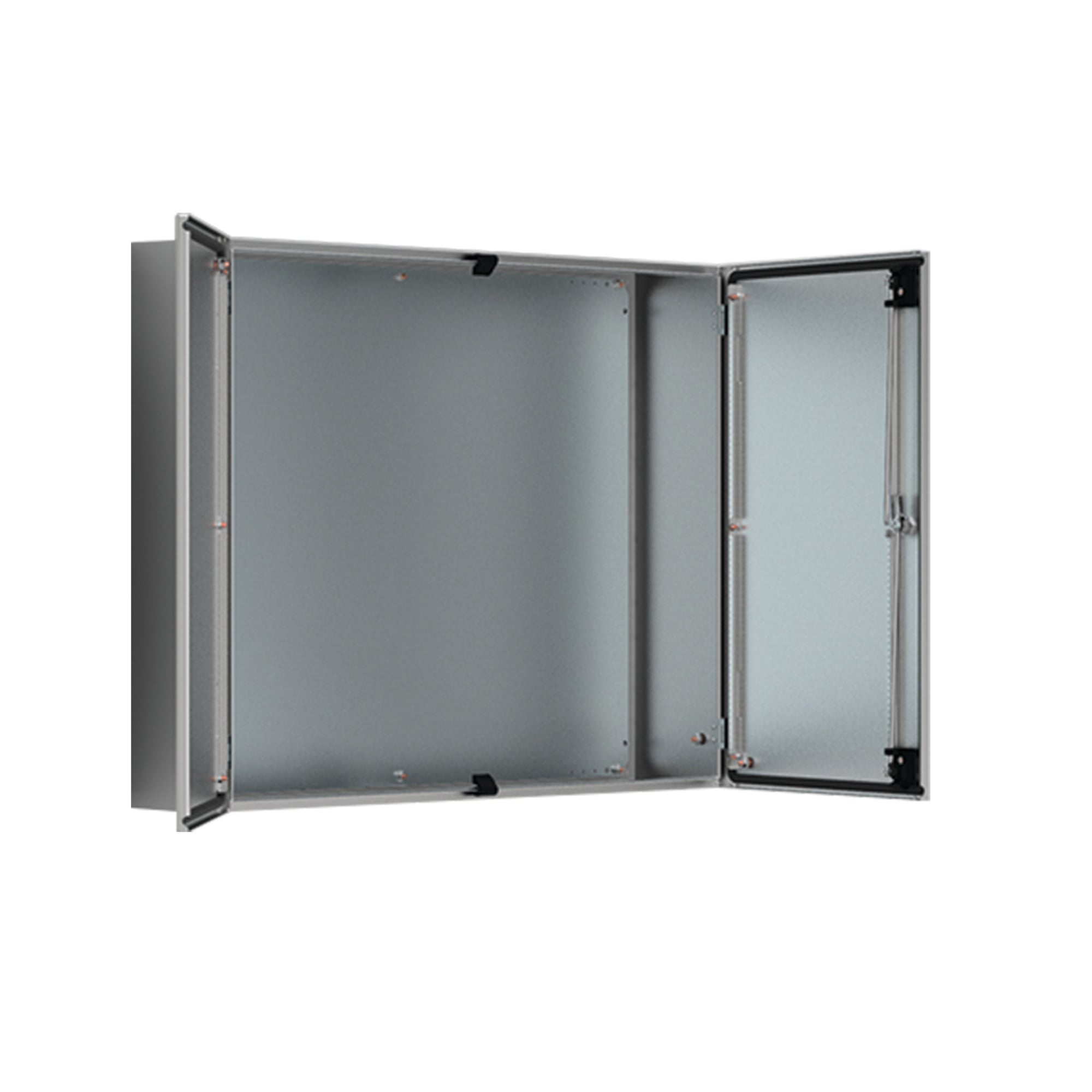 ADR1201240 2-Door Wall Mount Enclosure, 1200 mm W x 400 mm D x 1200 mm H, 12/13/IK10/IP55 NEMA Rating, 304L Stainless Steel