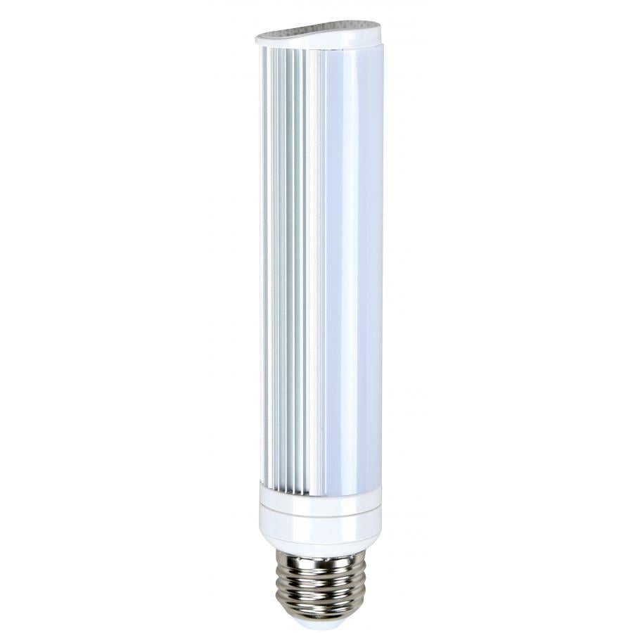 S8755 LED CFL Replacement Lamp, 8 W, E26 Lamp, PL Shape, 675 Lumens