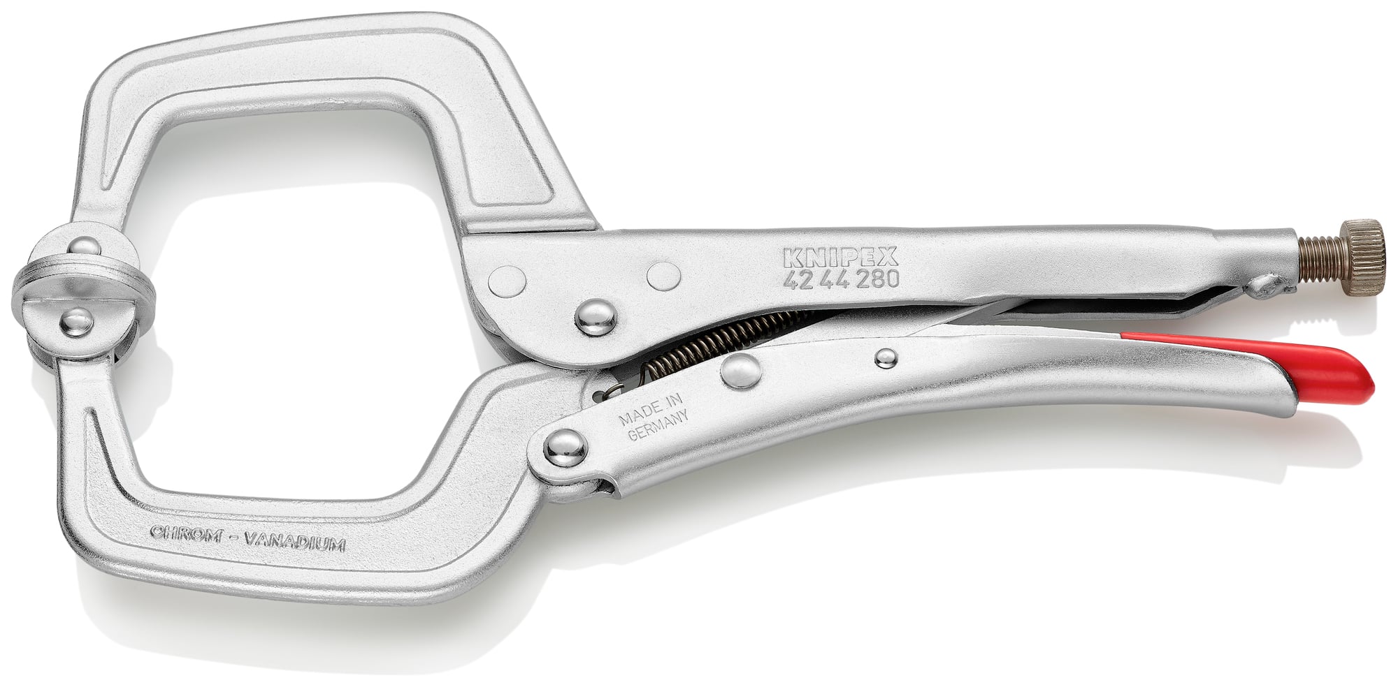 Locking Welding Grip Pliers, 11 in., Bare Handles