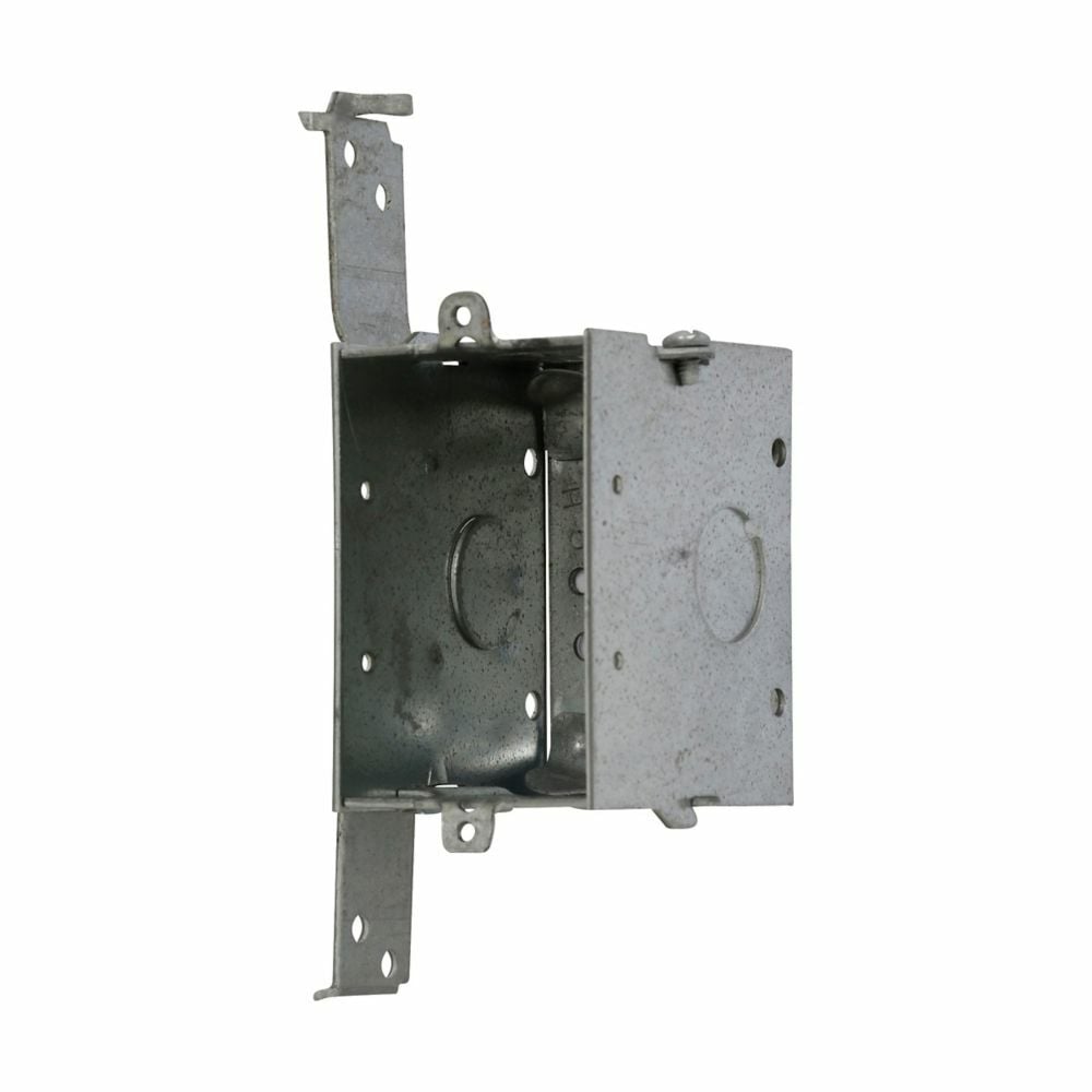 TP172 Thepitt Deep Gangable Welded Switch Box, Steel, 12.5 cu-in Capacity, 2 Knockouts, 2 in W x 2-1/2 in D x 3 in H