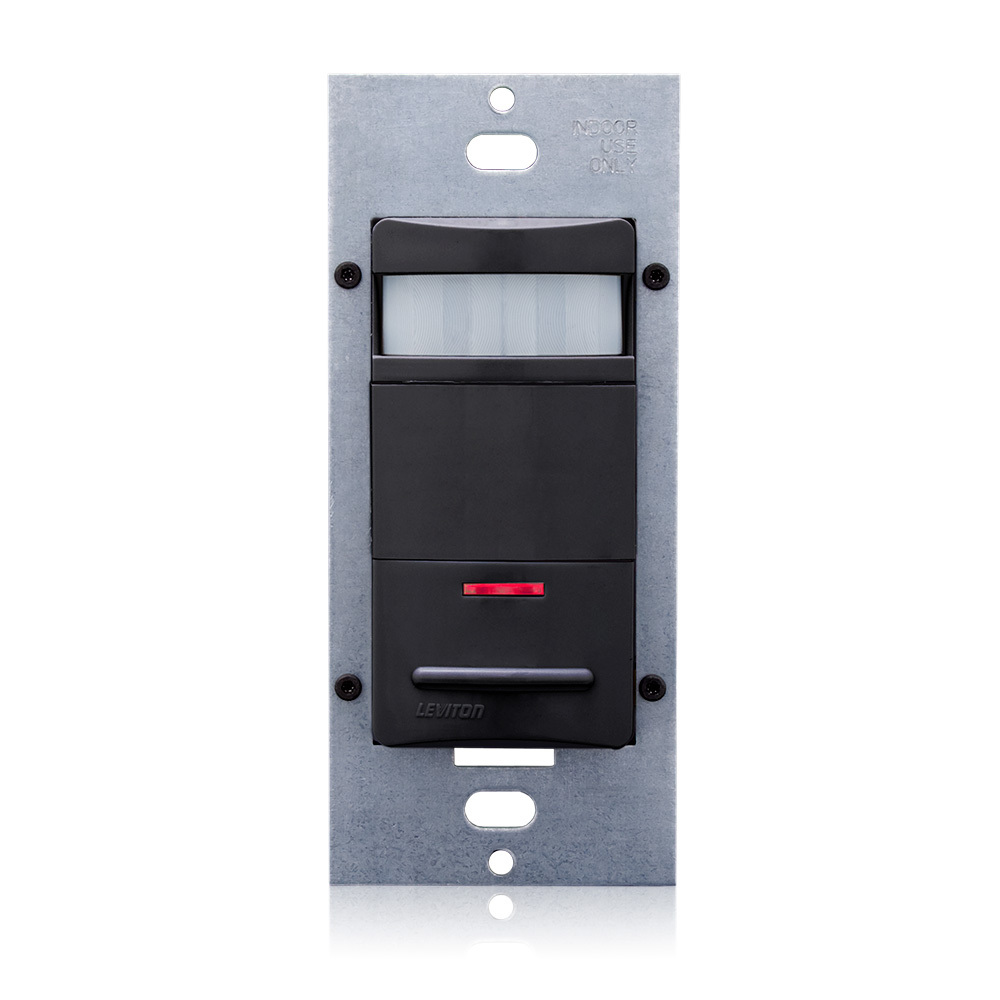 ODS10-IDE 1-Pole Occupancy Sensor, 120/230/277 V AC, PIR Sensor, 2100 sq-ft Coverage, 180 deg Viewing