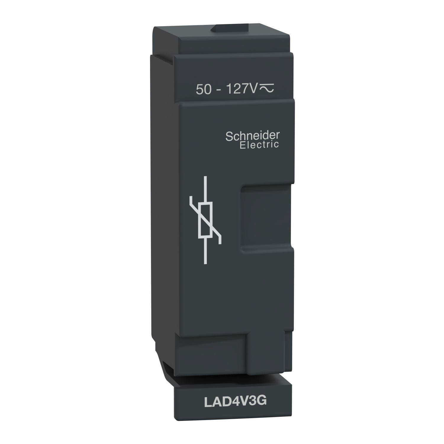 LAD4V3G Varistor Suppressor Module, 3/4 Poles, For Use With TeSys D LC1D40A to LC1D80A and LC1DT60A to LC1DT80A Contactor