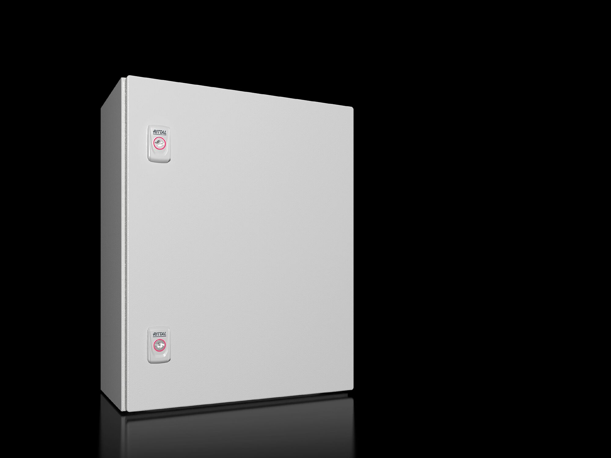 1045000 AX Series Compact Enclosure With (1) Gland Plate, 400 mm W x 210 mm D x 500 mm H, NEMA 4, Carbon Steel