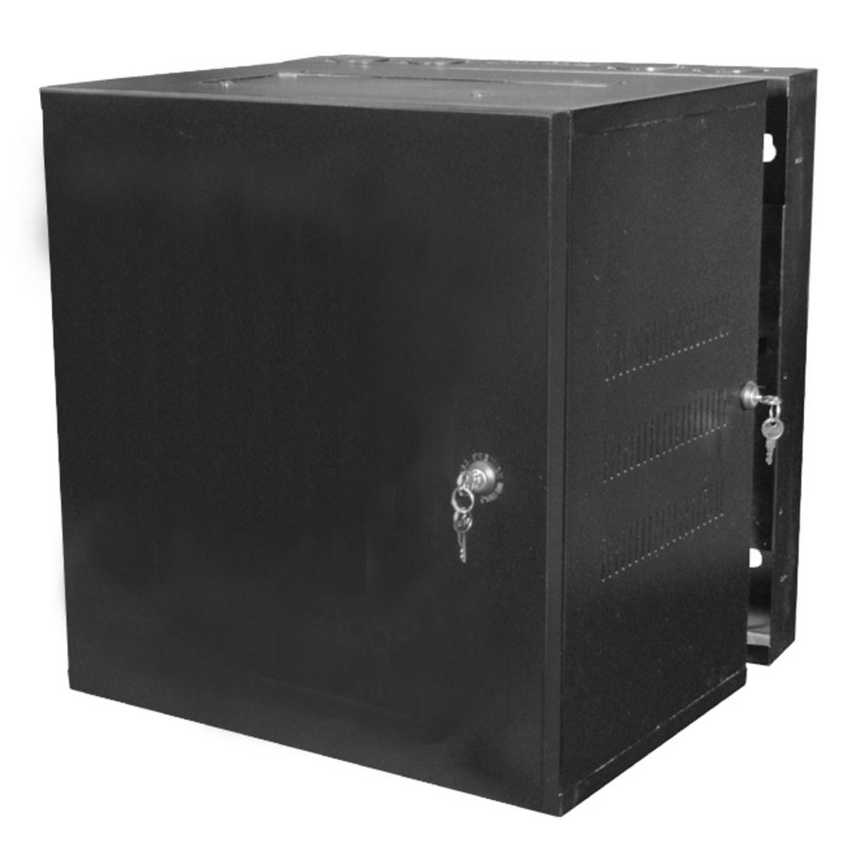 HSQ24S26 Solid Door Wall Mount Cabinet, 28.3 in W x 28.7 in D, Steel